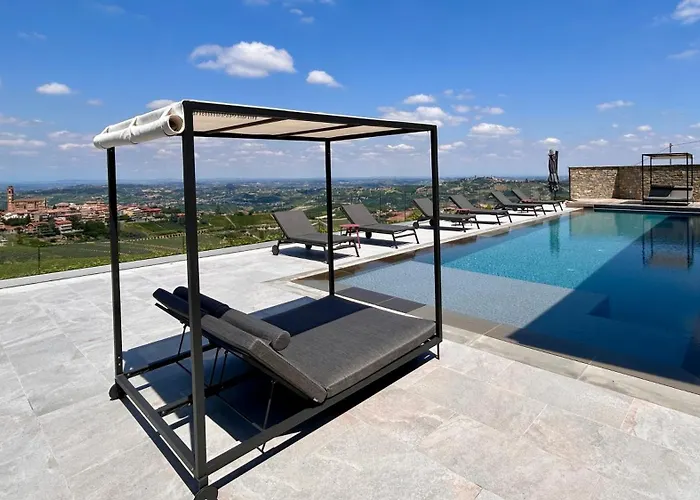 Villa Elegante Esclusiva Fra Le Vigne Piemontesi Con Piscina Riscaldata *