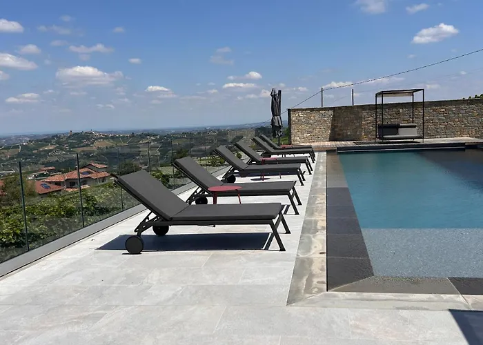 Villa Elegante Esclusiva Fra Le Vigne Piemontesi Con Piscina Riscaldata *